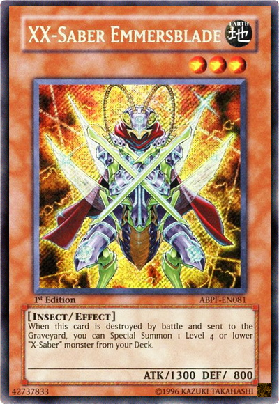XX-Saber Emmersblade [ABPF-EN081] Secret Rare | Pegasus Games WI