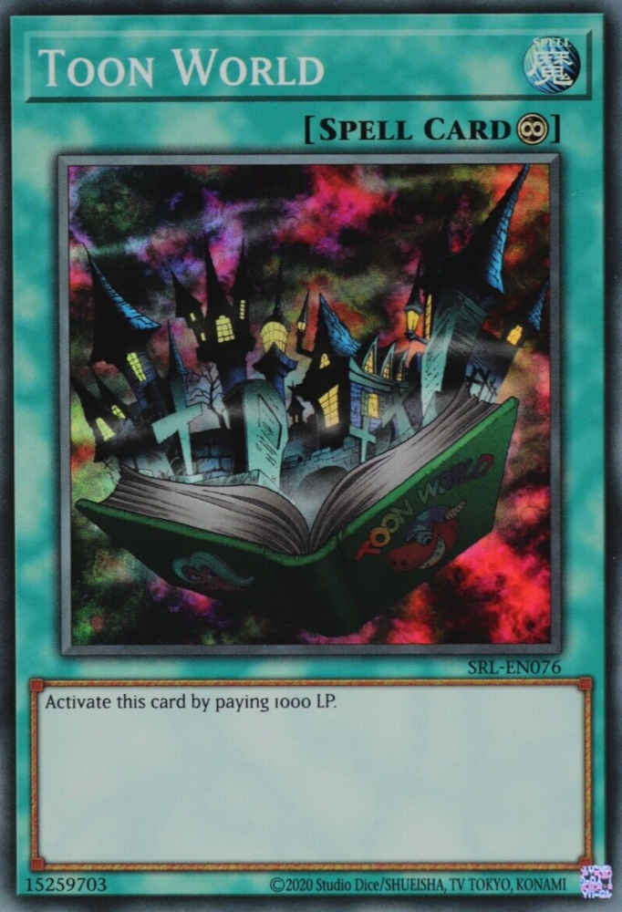 Toon World (25th Anniversary) [SRL-EN076] Super Rare | Pegasus Games WI