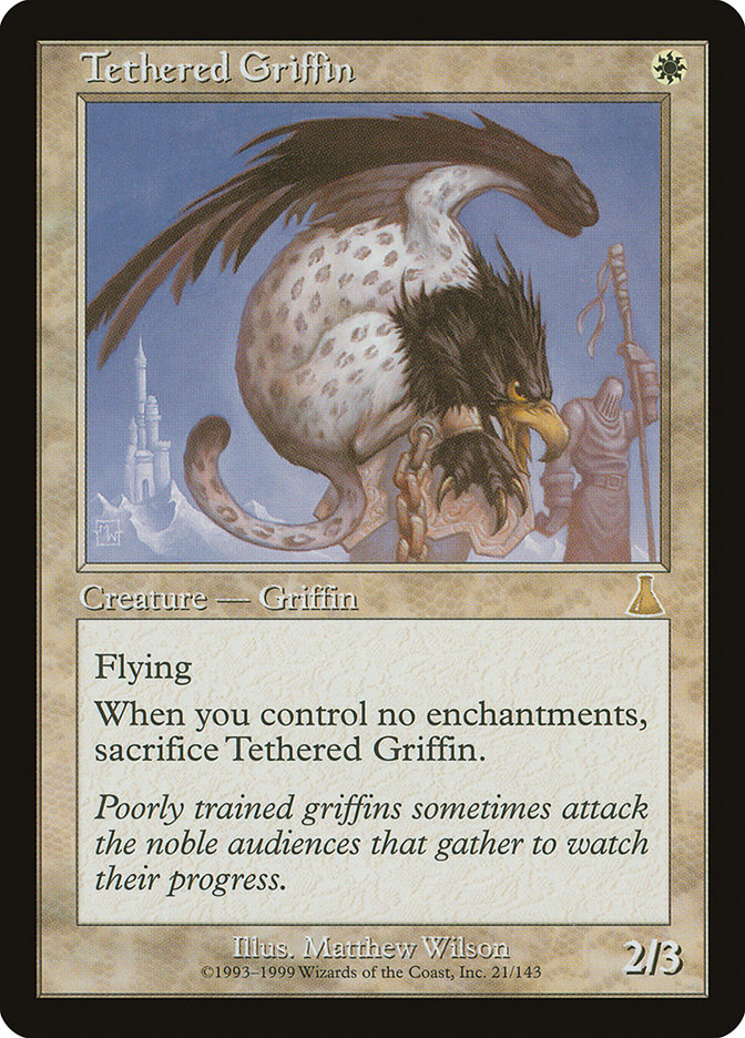 Tethered Griffin [Urza's Destiny] | Pegasus Games WI