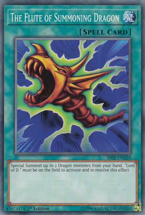 The Flute of Summoning Dragon [SS02-ENA10] Common | Pegasus Games WI