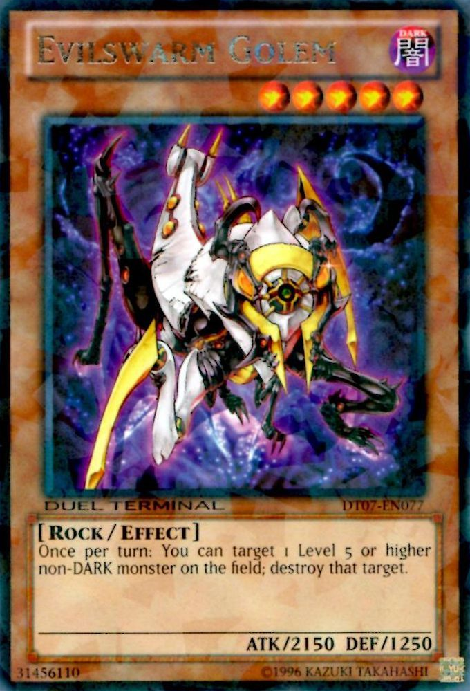 Evilswarm Golem [DT07-EN077] Rare | Pegasus Games WI