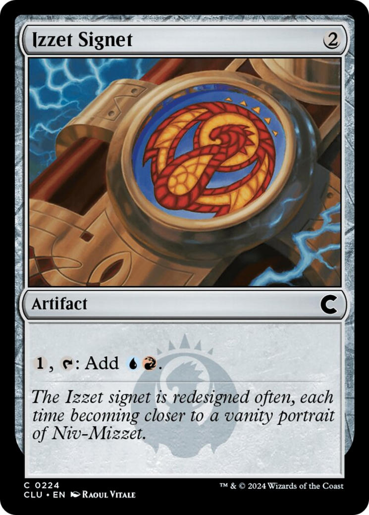 Izzet Signet [Ravnica: Clue Edition] | Pegasus Games WI