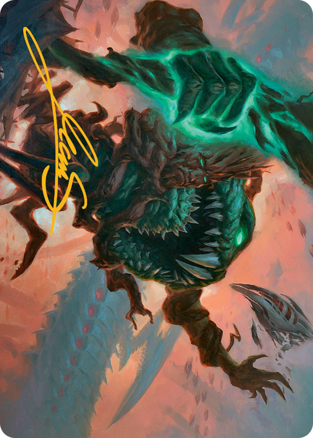 Yargle and Multani Art Card (Gold-Stamped Signature) [March of the Machine Art Series] | Pegasus Games WI