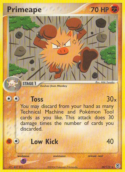 Primeape (28/112) [EX: FireRed & LeafGreen] | Pegasus Games WI