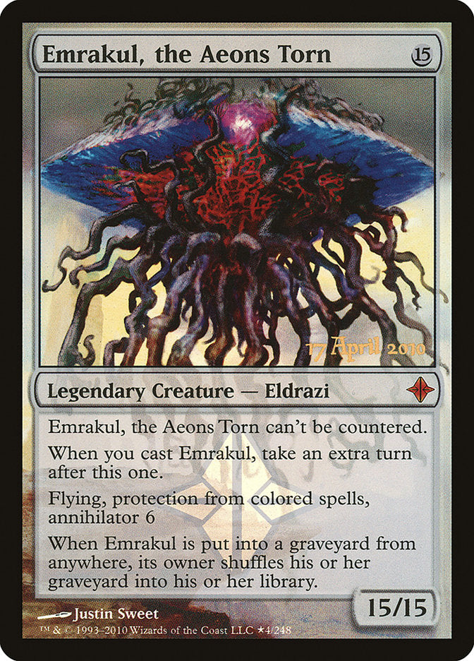 Emrakul, the Aeons Torn [Rise of the Eldrazi Prerelease Promos] | Pegasus Games WI