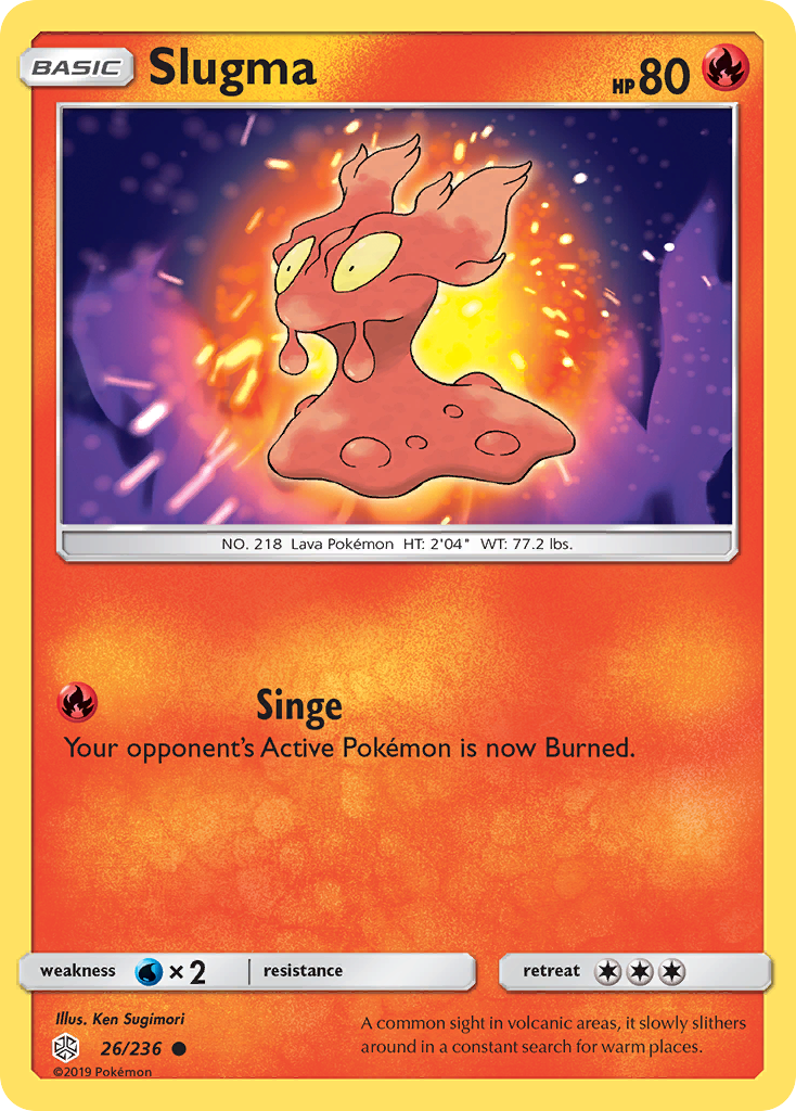 Slugma (26/236) [Sun & Moon: Cosmic Eclipse] | Pegasus Games WI