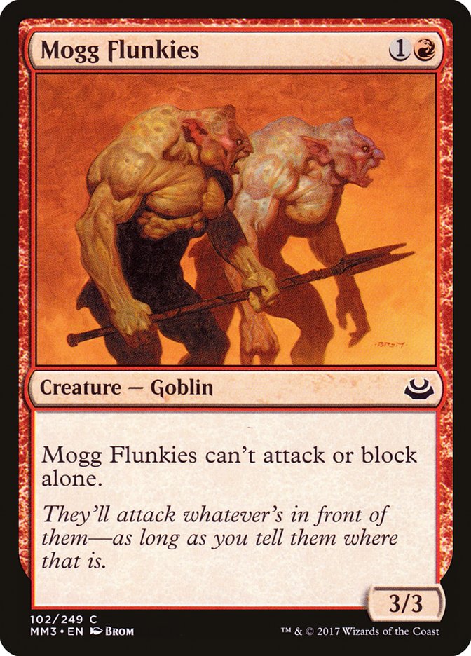 Mogg Flunkies [Modern Masters 2017] | Pegasus Games WI