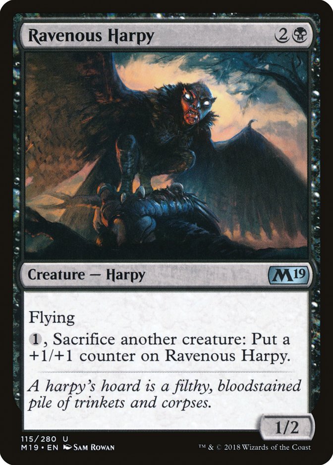 Ravenous Harpy [Core Set 2019] | Pegasus Games WI