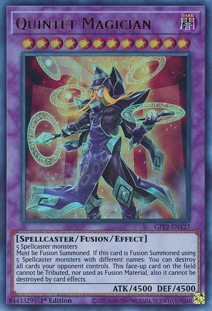 Quintet Magician [GFP2-EN127] Ultra Rare | Pegasus Games WI