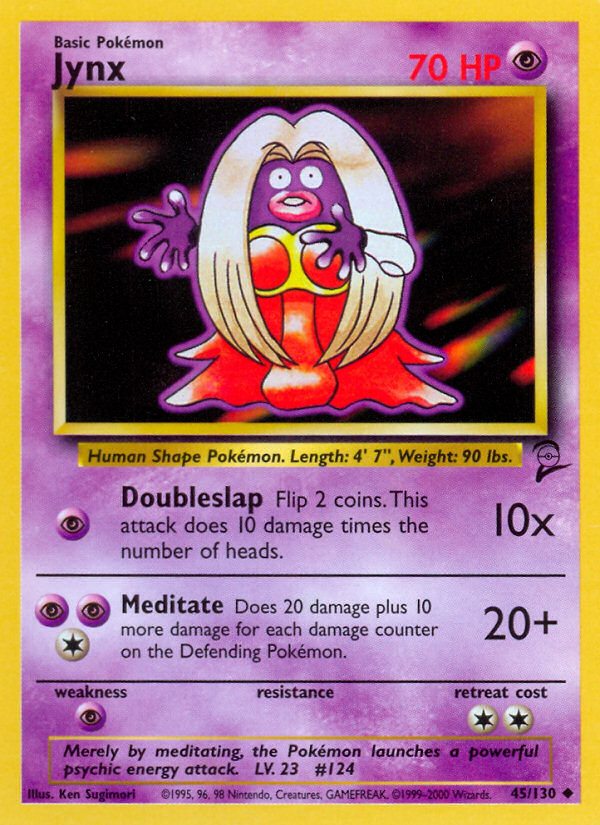 Jynx (45/130) [Base Set 2] | Pegasus Games WI