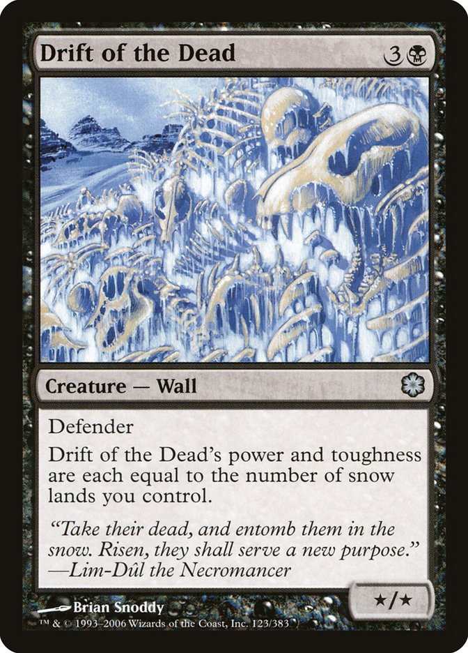 Drift of the Dead [Coldsnap Theme Decks] | Pegasus Games WI