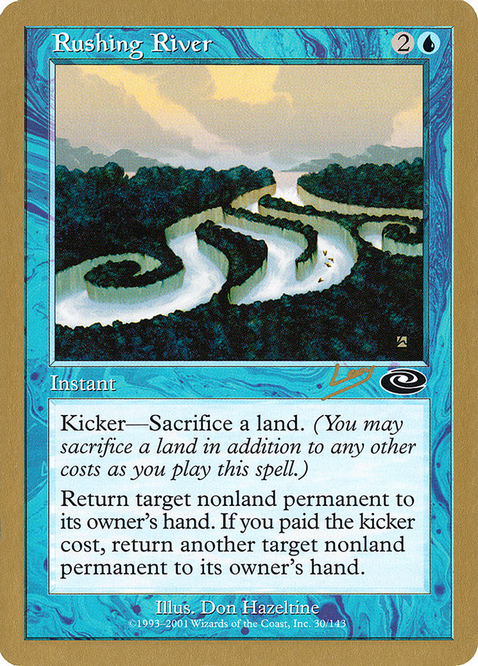 Rushing River (Raphael Levy) [World Championship Decks 2002] | Pegasus Games WI