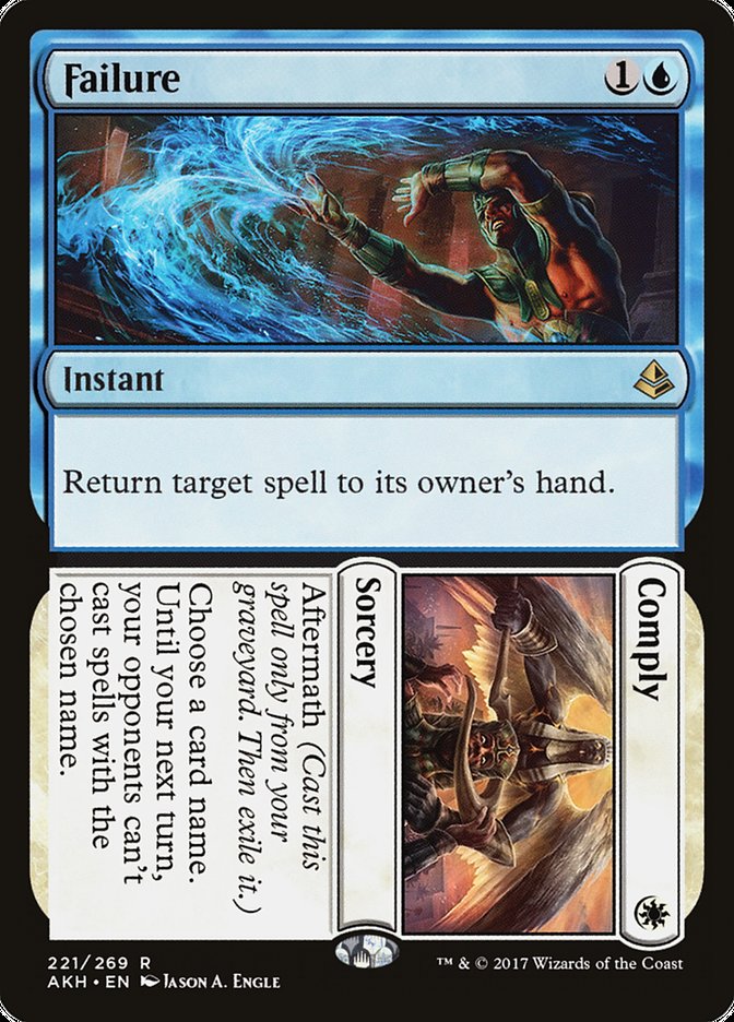Failure // Comply [Amonkhet] | Pegasus Games WI