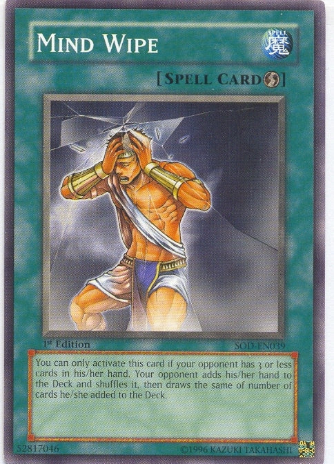 Mind Wipe [SOD-EN039] Common | Pegasus Games WI