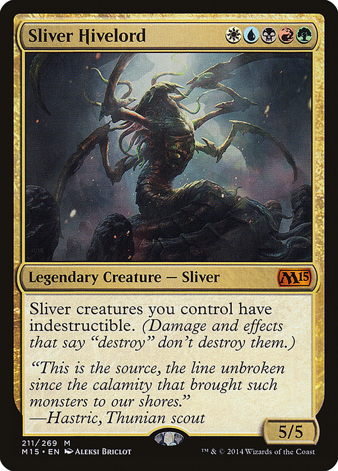 Sliver Hivelord [Magic 2015] | Pegasus Games WI