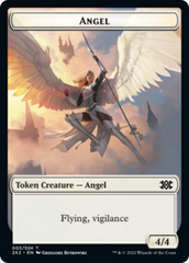 Elemental // Angel Double-Sided Token [Double Masters 2022 Tokens] | Pegasus Games WI