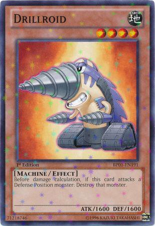 Drillroid [BP01-EN191] Starfoil Rare | Pegasus Games WI
