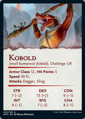 Kobold Art Card [Dungeons & Dragons: Adventures in the Forgotten Realms Art Series] | Pegasus Games WI