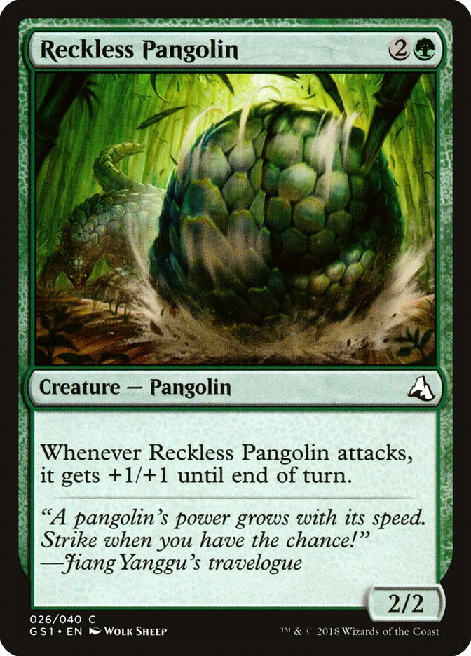 Reckless Pangolin [Global Series Jiang Yanggu & Mu Yanling] | Pegasus Games WI
