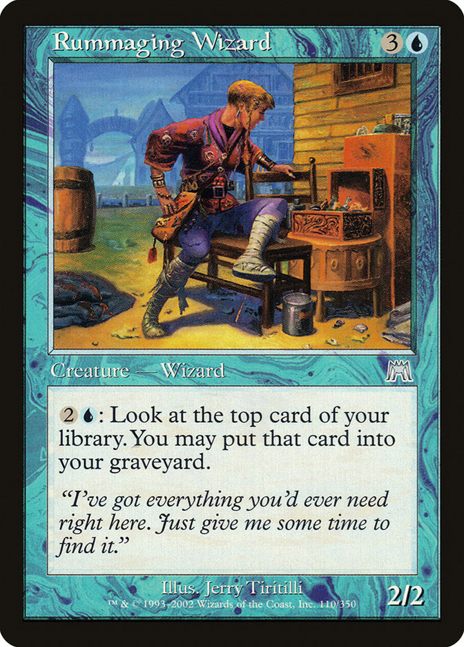 Rummaging Wizard [Onslaught] | Pegasus Games WI