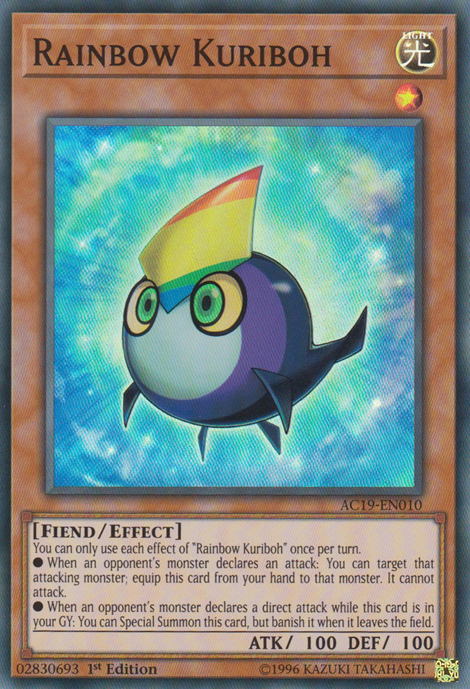 Rainbow Kuriboh [AC19-EN010] Super Rare | Pegasus Games WI