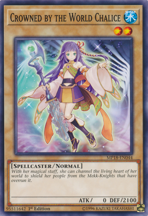Crowned by the World Chalice [MP18-EN044] Common | Pegasus Games WI