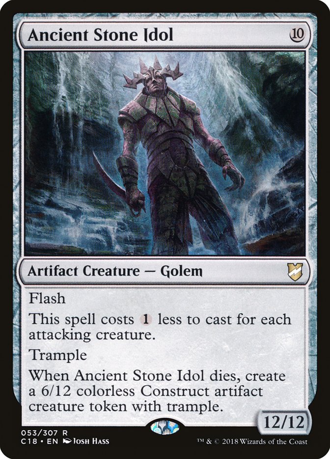 Ancient Stone Idol [Commander 2018] | Pegasus Games WI