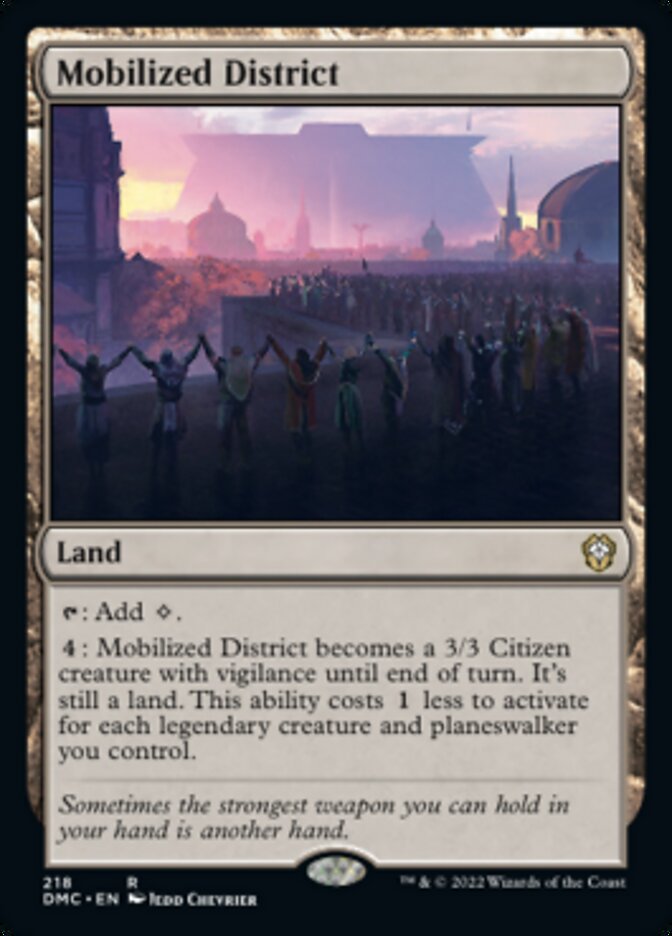 Mobilized District [Dominaria United Commander] | Pegasus Games WI