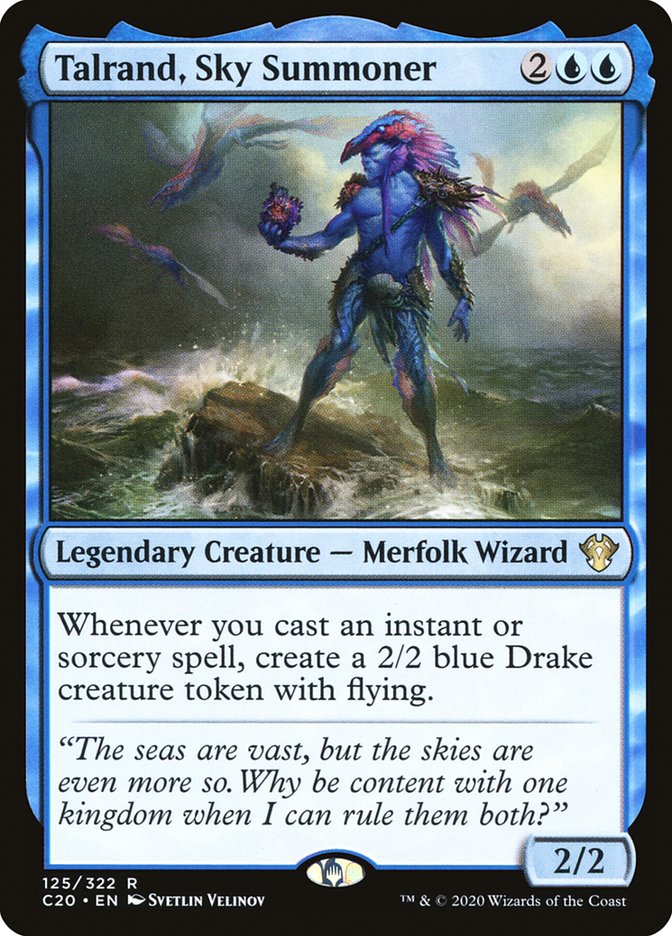 Talrand, Sky Summoner [Commander 2020] | Pegasus Games WI