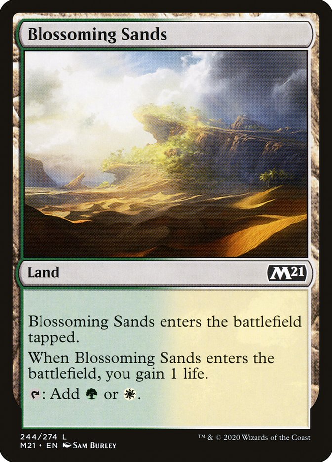 Blossoming Sands [Core Set 2021] | Pegasus Games WI