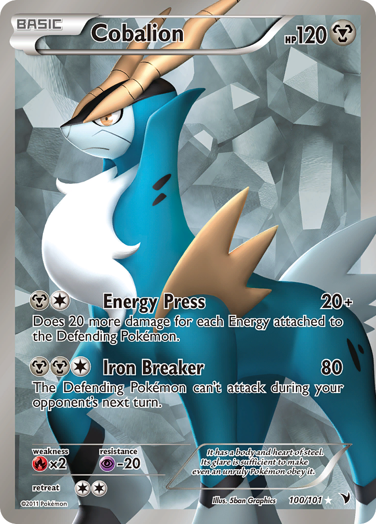 Cobalion (100/101) [Black & White: Noble Victories] | Pegasus Games WI