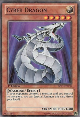 Cyber Dragon [BP01-EN138] Starfoil Rare | Pegasus Games WI