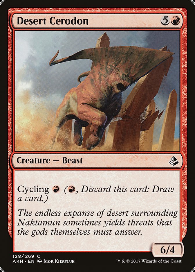 Desert Cerodon [Amonkhet] | Pegasus Games WI