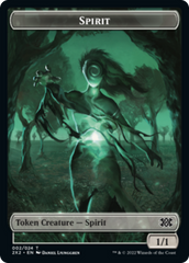 Liliana, the Last Hope Emblem // Spirit (002) Double-Sided Token [Double Masters 2022 Tokens] | Pegasus Games WI