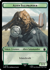 Alien Salamander // Alien Insect Double-Sided Token [Doctor Who Tokens] | Pegasus Games WI