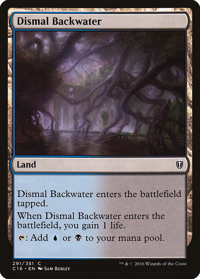 Dismal Backwater [Commander 2016] | Pegasus Games WI
