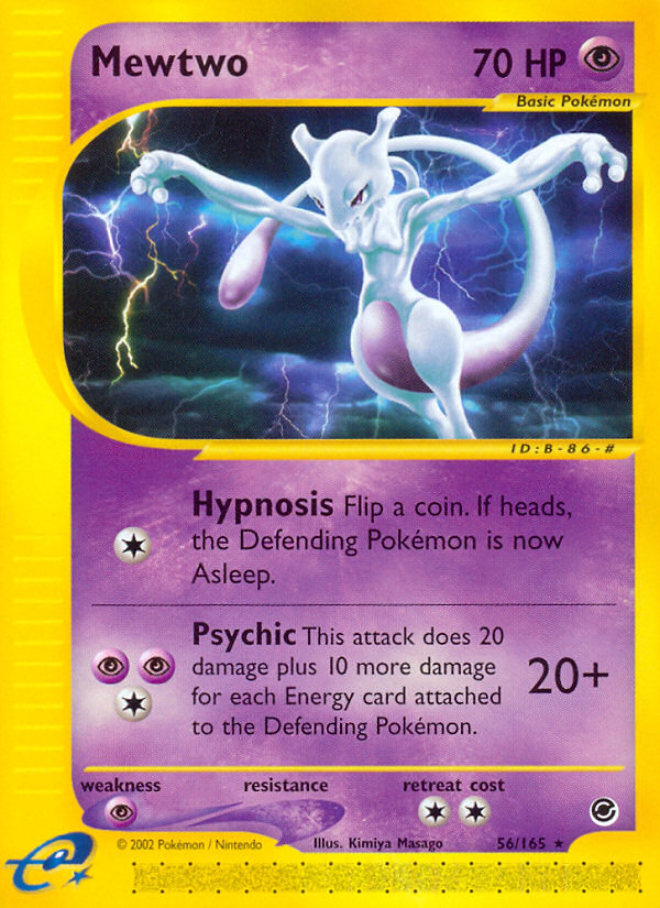 Mewtwo (56/165) [Expedition: Base Set] | Pegasus Games WI