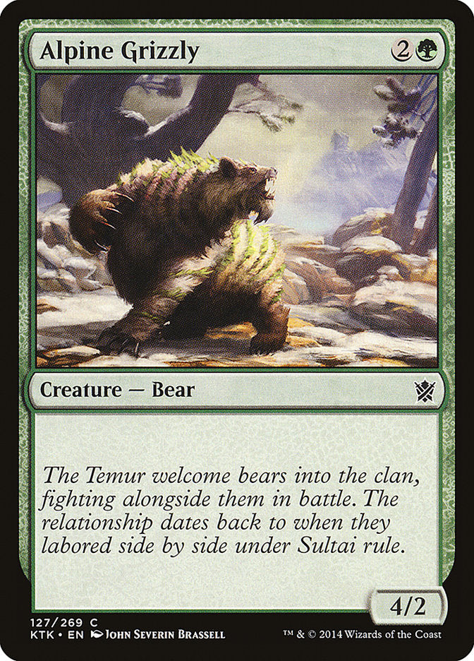 Alpine Grizzly [Khans of Tarkir] | Pegasus Games WI