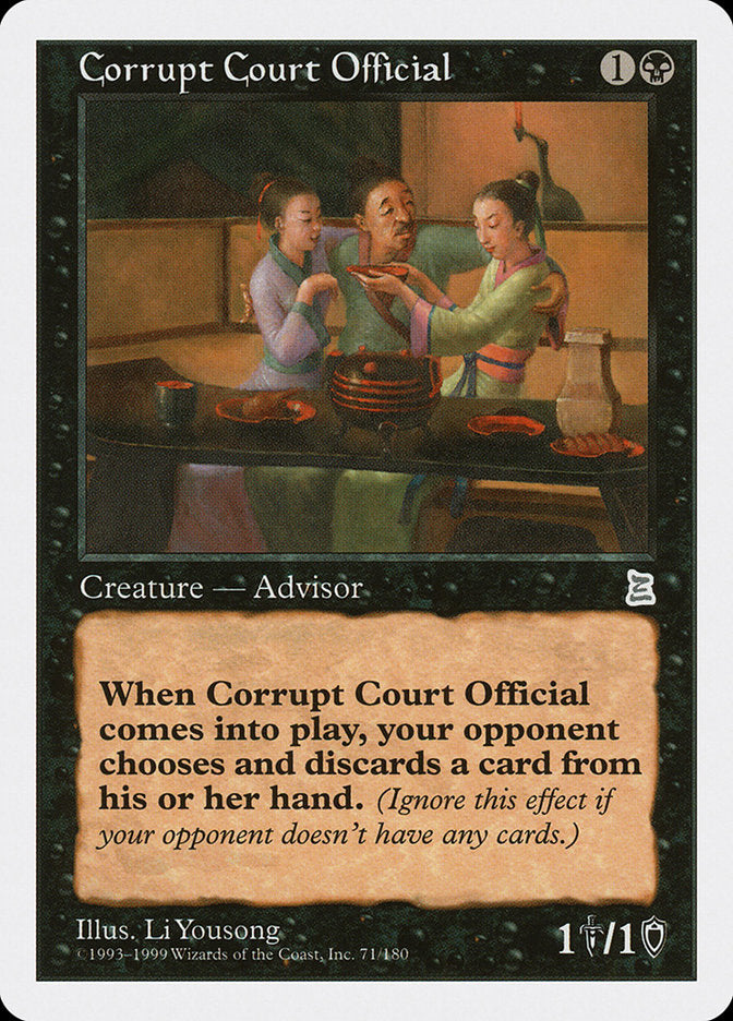 Corrupt Court Official [Portal Three Kingdoms] | Pegasus Games WI