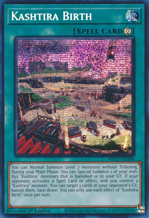 Kashtira Birth [MP23-EN200] Prismatic Secret Rare | Pegasus Games WI