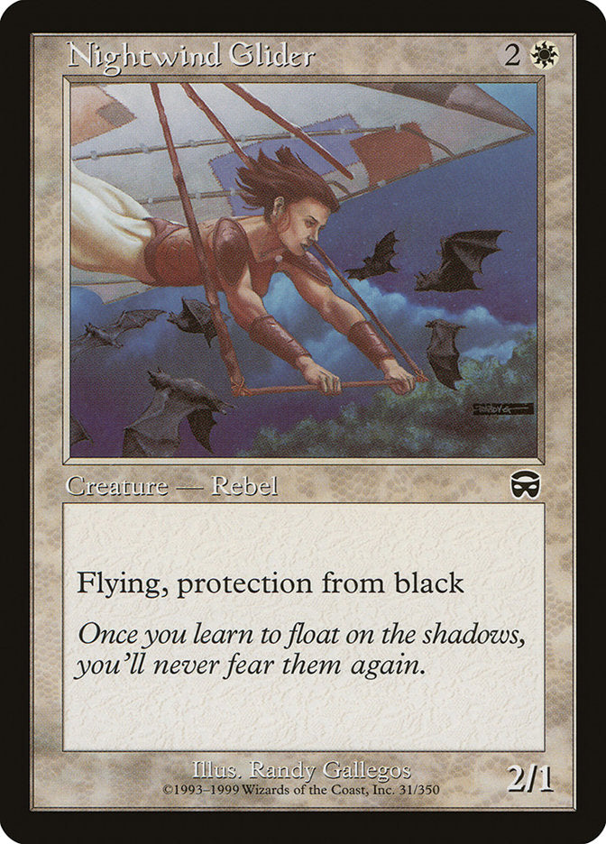 Nightwind Glider [Mercadian Masques] | Pegasus Games WI