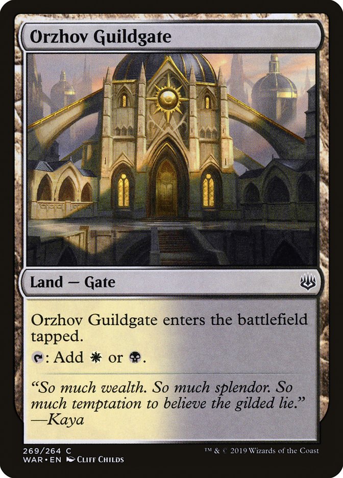 Orzhov Guildgate [War of the Spark] | Pegasus Games WI