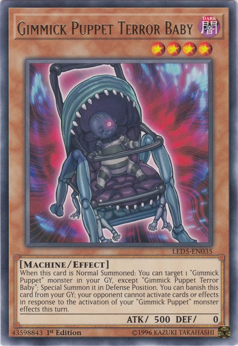Gimmick Puppet Terror Baby [LED5-EN035] Rare | Pegasus Games WI
