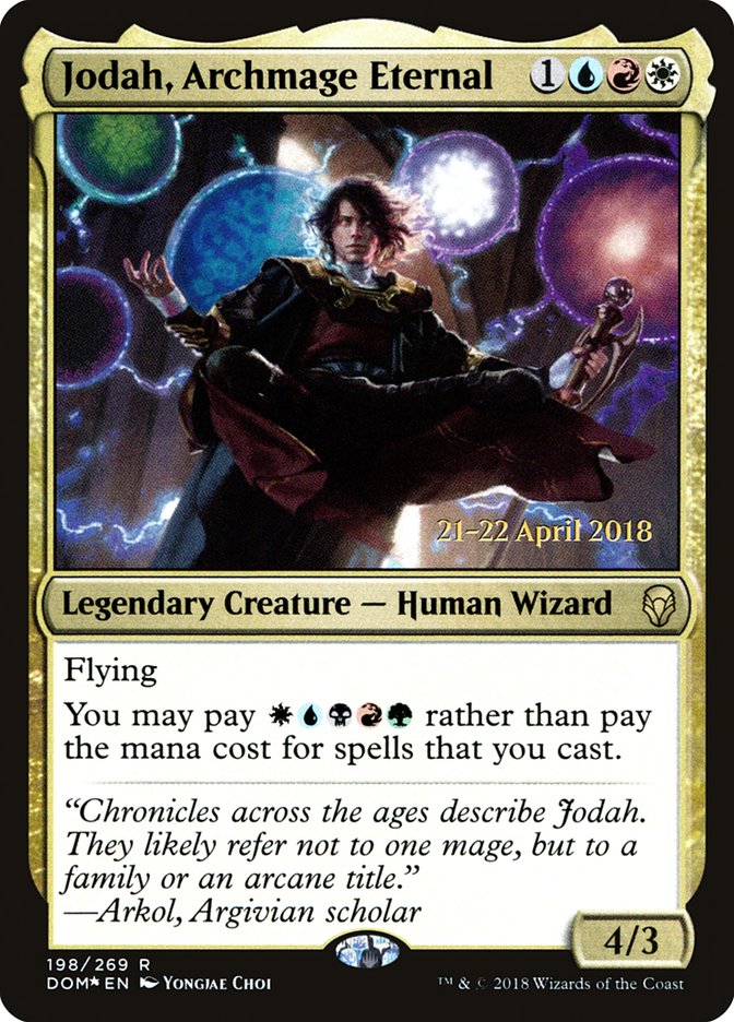 Jodah, Archmage Eternal [Dominaria Prerelease Promos] | Pegasus Games WI