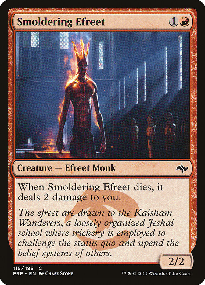 Smoldering Efreet [Fate Reforged] | Pegasus Games WI