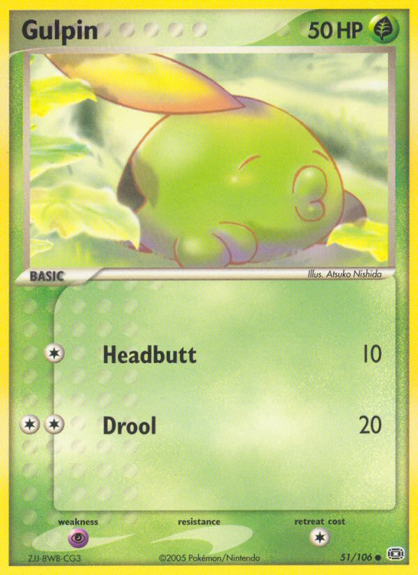 Gulpin (51/106) [EX: Emerald] | Pegasus Games WI