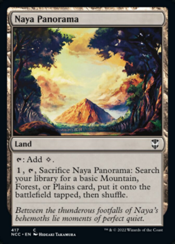 Naya Panorama [Streets of New Capenna Commander] | Pegasus Games WI