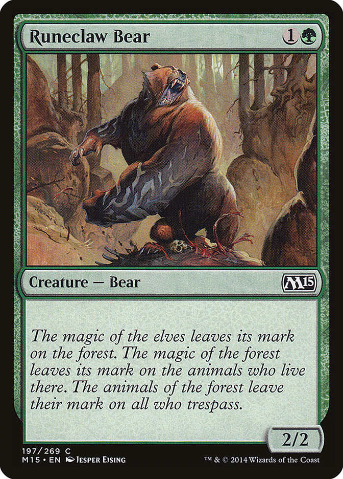 Runeclaw Bear [Magic 2015] | Pegasus Games WI