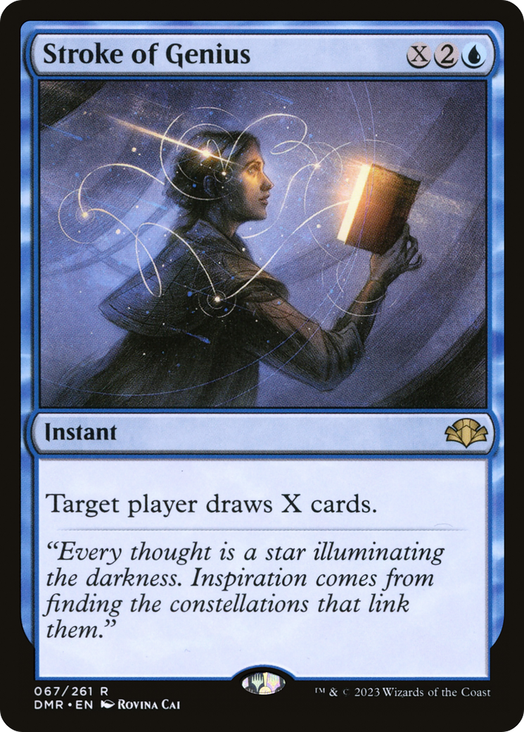 Stroke of Genius [Dominaria Remastered] | Pegasus Games WI