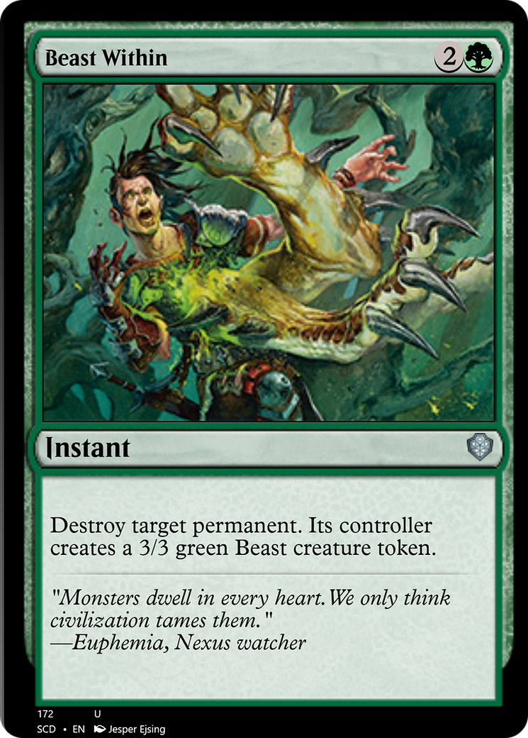 Beast Within [Starter Commander Decks] | Pegasus Games WI